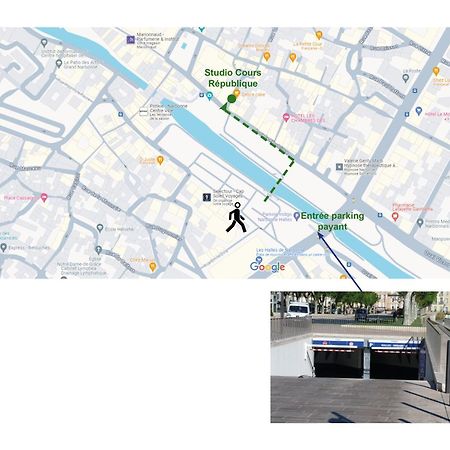 Apartmán Cours Republique Narbonne Exteriér fotografie